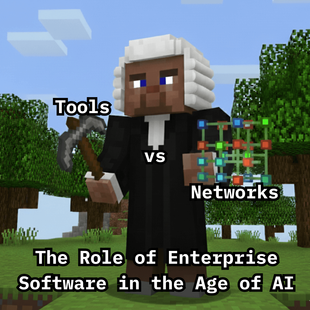 The Role of Enterprise Software in the Age of AI: When to Build Intermediary Tools vs. End-to-End Neural Networks
